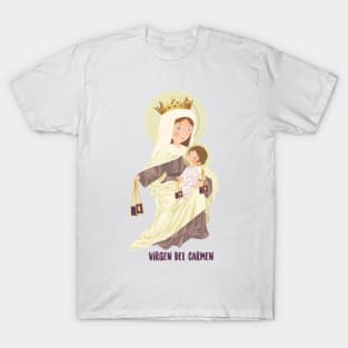 Virgen del carmen T-Shirt